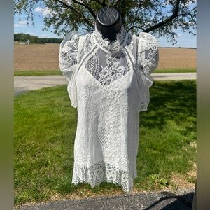 NWT - Boutique Inventory - Lace Blouse